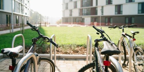 Bikes on our campus